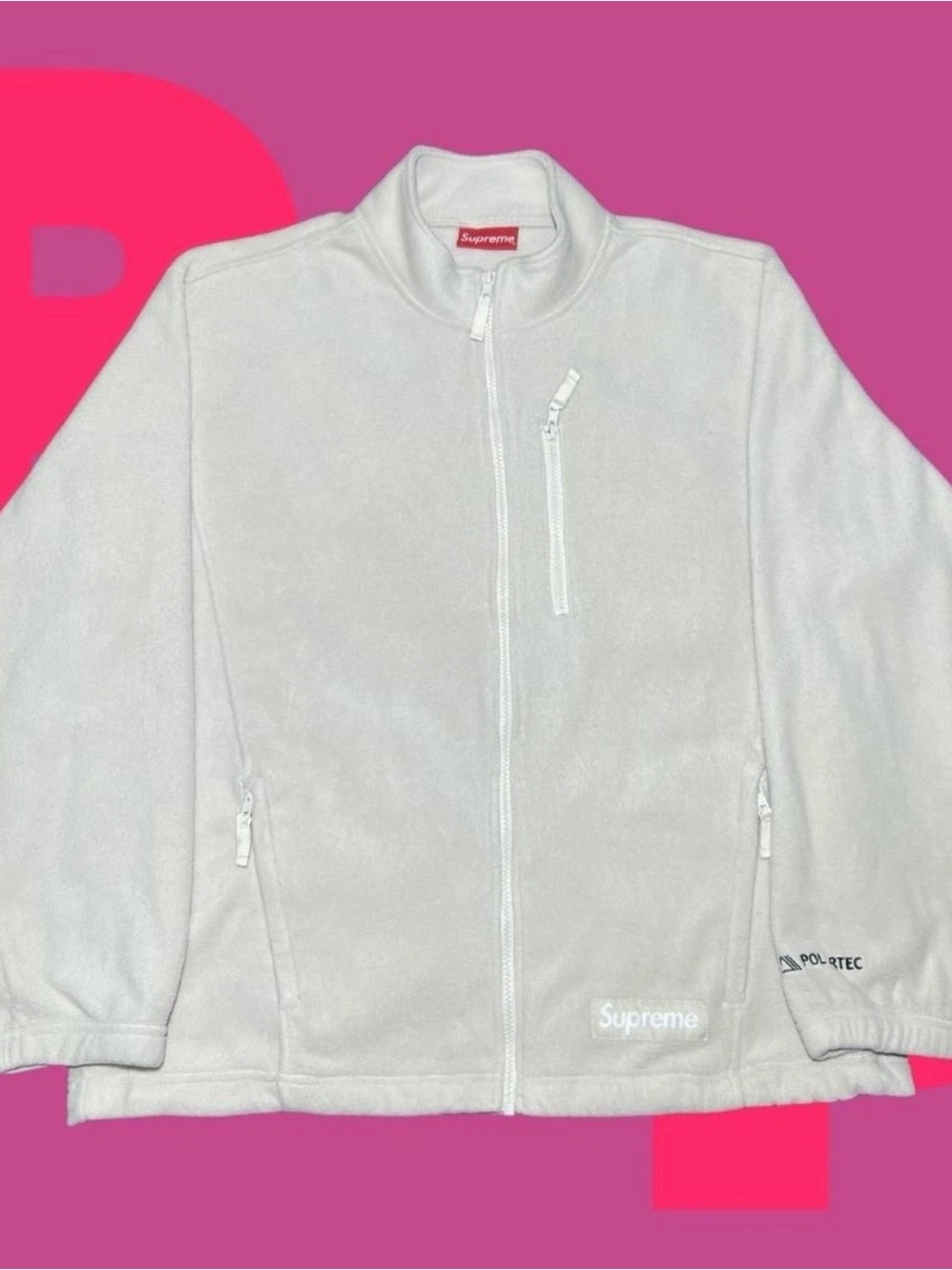 Supreme Polartec Zip Jacket (Large)